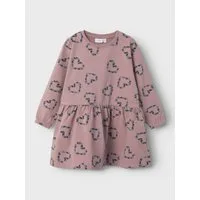 Name It Minikleid NMFOLUKRIA LS SWEAT DRESS BRU