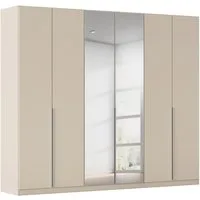 OTTO home Drehtürenschrank Kleiderschrank Schrank Garderobe AGORDO mit Dekor- oder Hochglanzfront (in zwei Griff-Farben, Breiten 91-405 cm) durchdachte Innenausstattung, in 8 Breiten und 2 Höhen MADE IN GERMANY