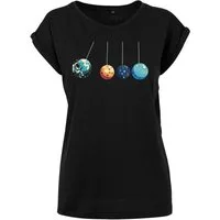Youth Designz Print-Shirt "Planeten Universum" Damen T-Shirt Statement Geschenk Frauen Motiv mit stylischen Aufdruck für Frauen