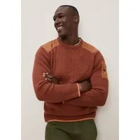 KangaROOS Strickpullover mit Rundhalsausschnitt, in normaler Länge, Regular Fit