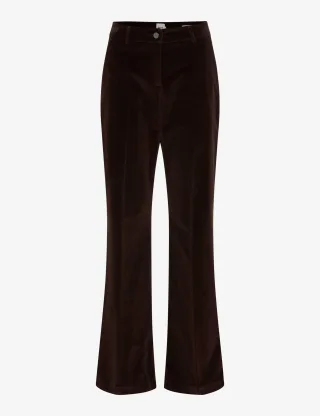 Brax Damen Palazzohose Style MAINE BRUNETTE, dunkelbraun, Gr. 44L