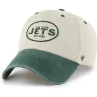 '47 Brand Baseball Cap '47 Brand Cap NFL New York Jets BREAKING TRAIL '47 Clean Up Natural (Basecap, Basecap, Clean Up Cap) Used-Look