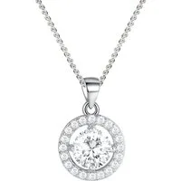 LÖB Kette mit Anhänger 925 Silber Kette Zirkonia Stein Solitär Anhänger Rund Tropfen Diamant (Geschenke für Frauen Damen Beste Freundin Mutter Mama Ehefrau Oma sie zum Geburtstag Schmuck Herbst Oktoberfest), Halskette Steinanhänger Strass Glitzer Bra