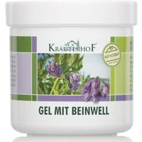 Kräuterhof Körperbalsam KräuterhoF Gel mit Beinwell 250 ml Pflege- und Entspannungsset, 1-tlg., Kühlende Wirkung, hautfreundliche Rezeptur