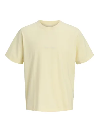 JACK&JONES - JORNORREBRO EMB TEE SS CN NOOS JNR Gelb - Gr. - 152