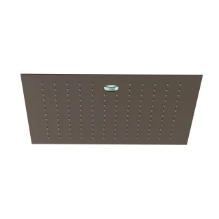 KLUDI-ASANA Kopfbrause 44x44 Summer, Rain/Ambience, Light mattschwarz 6943039-00