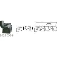 Werkzeughaken 2025X-06, Halterung schwarz, Zum variablen Einschieben