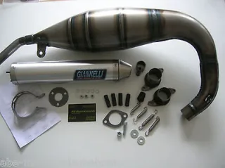 Sport Auspuff Anlage Giannelli Alu Aprilia Tuono 125 Bj. ab 2004 Typ SF Ver D 00