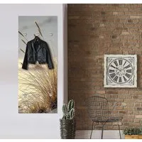 queence Garderobenleiste Sylt, Wand Garderobe, Strand, Gräser, Düne, platzsparend