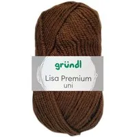 Gründl 50 Gramm Gründl Lisa Premium Uni Bastelgarn
