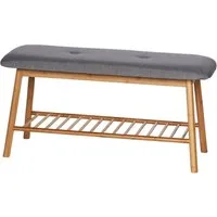 WENKO Schuhbank Bahari, BxTxH: 90x34x45 cm, aus Bambus