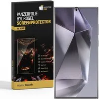 Protectorking Schutzfolie 2x Hydrogel-Glass für Samsung Galaxy S25 Ultra FULL COVER HD KLAR, (2-Stück), Selbstheilend für micro Kratzer, Displayschutz HD KLAR