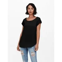 ONLY Shirtbluse ONLNOVA LIFE S/S TOP AOP PTM Viskose, regular fit, Rundhals