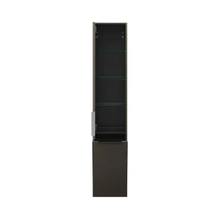 Burgbad Hochschrank Eqio 1760x350x320 Grau Hochglanz, HSFC035LF2010 HSFC035LF2010