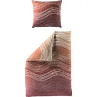 BIERBAUM Bettwäsche 4061, Mako-Satin, 2 teilig, Mako-Satin, 100 % Baumwolle, pflegeleicht