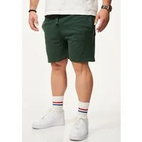 BEHYPE STUDIOS Sweatshorts im lockeren Relaxed-Fit aus 100% Baumwolle für Herren Kurze Hose Sporthose Sommershorts mit elastischem Gummibund