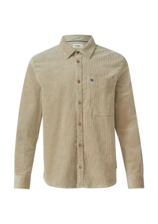 s.Oliver - Hemd beige - Gr. - XXL