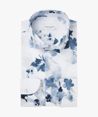 Profuomo - SHIRT CUTAWAY SF BLUE blau - Gr. - 44
