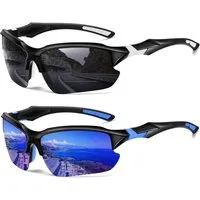 LuxusKollektion Fahrradbrille Sonnenbrille polarisiert UV400 Sport Fahrrad unisex