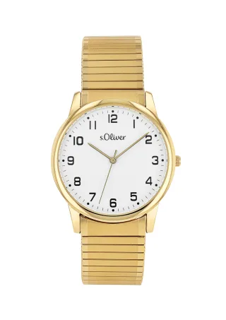 s.Oliver - Uhr gold - Gr. - 22