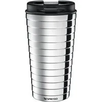 NESPRESSO Thermobecher TOUCH Travel Mug 345ml, Edelstahl Auslaufsicher