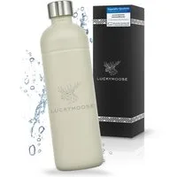 Luckymoose Wassersprudler Flasche Infinity, (für Aarke Carbonator 3, Phlips GoZero & Brita SodaOne), Spülmaschinenfest & ohne Ablaufdatum