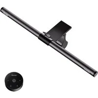 Quntis LED Schreibtischlampe 41cm LED Tischlampe Schreibtischlampe dimmbare Lampe für Büro Monitor, Beleuchtung, LED fest integriert, Warmweiß (3000 K) bis Kaltweiß (6500 K), ideal als Nachttischlampe, Leselampe & Kinder Schreibtischlampe