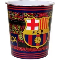FC Barcelona Papierkorb 24 cm kompakter Mülleimer für Schreibtisch