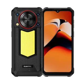 [EU Direct] Oukitel WP53 128dB Loudspeaker Camping Light 24GB RAM 128GB ROM 13MP Camera 6.52 inch 11000mAh 18W Fast Char