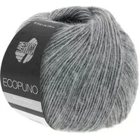 LANA GROSSA ECOPUNO Häkelwolle, 215 m (superweiches Ganzjahresgarn aus Baumwolle mit Merino und Baby Alpaka), 50 g