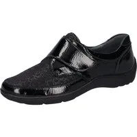 Waldläufer HENNI-Soft Klettschuh, Bequemschuh, Komfortschuh in Lack-Optik, Weite H = sehr weit