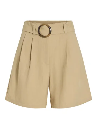 VILA - VIROSITA HW SHORTS/1 Travertine - Gr. - 36