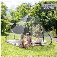 Windhager Moskitonetz Pop up, Insektenschutz-Zelt für Indoor und Outdoor geeignet (1 St), Mückenschutz erhältlich in unterschiedlichen Maßen, anthrazit