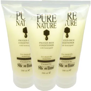Showtime Pure Nature Protein Rich Conditioner Honig Haar Multipack 3x200ml