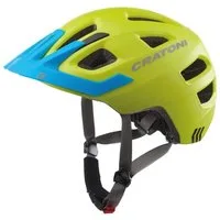 Cratoni Fahrradhelm Cratoni Kinderhelm Maxster Pro Kid XS/S 46 bis 51cm lime blau matt