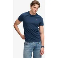 Superdry Rundhalsshirt ESSENTIAL SDCO LOGO EMB TEE Baumwolle, regular fit