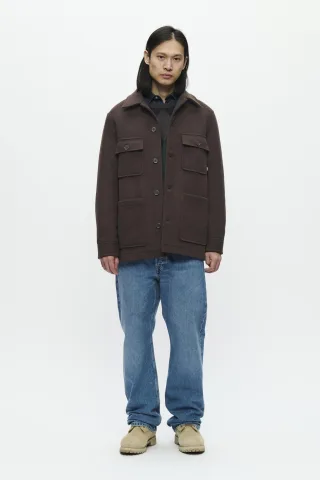 Jacke WWIvan Straight fit brown