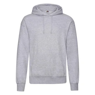 Fruit of the Loom - "Classic" Kapuzenpullover für Herren (Grau meliert)