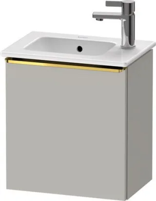 Duravit D-Neo Waschtischunterbau wandhängend Betongrau Matt 410x274x440 mm - DE4259L34070000 DE4259L34070000