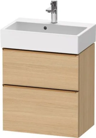 Duravit D-Neo Waschtischunterbau wandhängend Natur Eiche Matt 584x372x625 mm - DE4329004300000 DE4329004300000