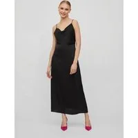 Vila Trägerkleid VIRAVENNA STRAP ANKLE DRESS - NOOS Kunstfaser, regular fit
