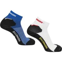 Salomon Sportsocken Unisex Speedcross Ankle DX SX 1P Laufsocken Sportsocken Trail mit eingesticktem Logo