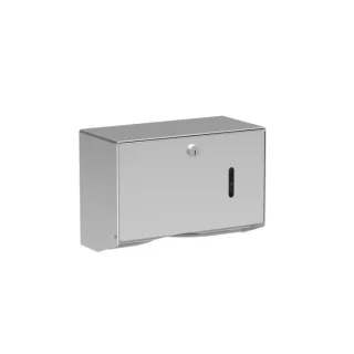 CWS 820 Handtuchspender Universal für 250 Blatt Aluminium eloxiert, mit Zylinderschloss