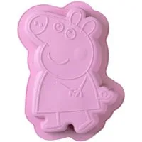 Dr. Oetker Küchenhelfer Backform Dr. Oetker - Silikon Backform Motivbackform Peppa Pig 27x19x5cm Pink