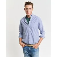 Gant Langarmhemd REG POPLIN BANKER SHIRT Banker Stripe Popeline, leichte Baumwolle