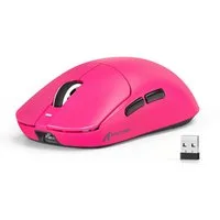 ATTACK SHARK X8SE Kabellose Maus,55 g ultraleicht,ür große Hände,80 Mio. Klicks Gaming-Maus (2.4Ghz, Bluetooth, USB-C, 25.000 DPI.Ultra-Light)