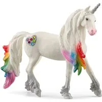 Schleich® Spielfigur BAYALA®, Regenbogeneinhorn Hengst (70725)