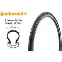 CONTINENTAL Fahrradreifen 28 Zoll Fahrrad Reifen Continental E.Contact 37-622 ECO50 Breaker