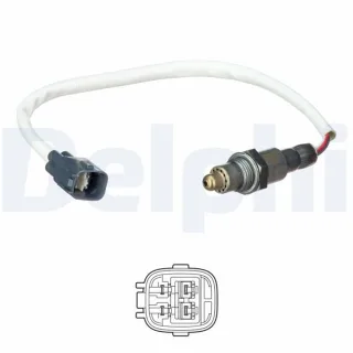 Delphi Lambdasonde vor Katalysator Citroen C1 Peugeot 108