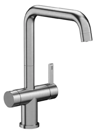 KWC ENIA E Küche Schwenkauslauf A225, Seitenbedient, Edelstahl,flex-PEX 3/8", ohne,3600009449 3600009449